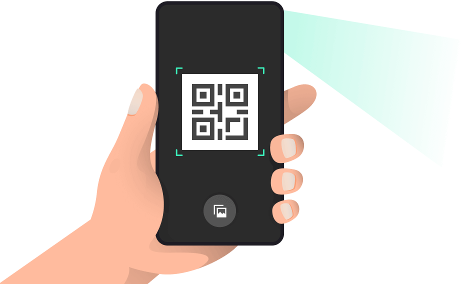 exemplo de QR code